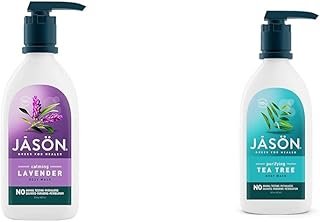 JASON Natural Body Wash & Shower Gel, Calming Lavender & Purifying Tea Tree, 30 Oz, 2-Pack