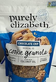 Generic HGU Purely Elizabeth Cookie Granola Chocolate Chip 22oz (2 PACKS), 1.38 Pound (Pack of 1)