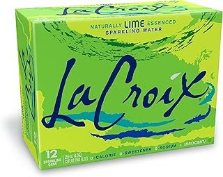 LaCroix Sparkling Water, Lime, 12 Fl Oz (pack of 12)