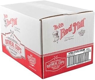 Bob's Red Mill Gluten-Free Apple Cinnamon Oatmeal, 2.36 Ounce, Pack of 12