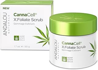 Andalou Naturals CannaCell X.Foliate Scrub, 1.7 Ounces
