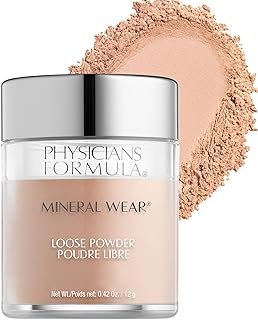 Physicians Formula Mineral Wear Talc-Free Loose Powder Creamy Natural, Dermatologist Tested, Clinically Tested