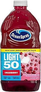 Ocean Spray Cran50 Cranberry Juice Drink, 64 Fl Oz Bottle (Pack of 8)