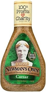 Newman's Own Salad Dressing Caesar, 16-Ounce (Pack of 3)