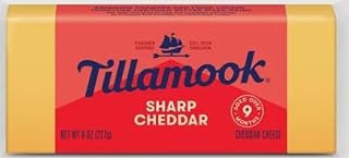Tillamook Sharp Cheddar 8 oz (Pack of 12)