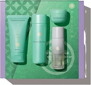 TATCHA The Starter Ritual Set - Pore-Refining & Clarifying Set | 2 Week Introductory Set | $92 Value