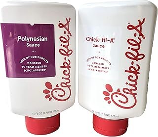 Sauce Bundle -- Chick-fil-A Sauce and Polynesian Sauce -- 16 ounces each - SET OF 4