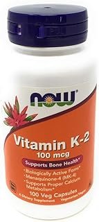 NOW Foods K-2 100mg, 100 Capsules