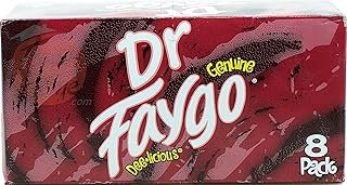 Dr. Faygo! flavor soda pop, 12-fluid ounce cans, 8-pack in box (1)