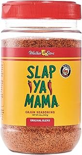 SLAP YA MAMA Cajun Seasoning from Louisiana, Original Blend, No MSG and Kosher, 32 Ounce (Pack of 1)