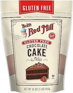 Bob's Red Mill Gluten Free Chocolate Cake Mix, 16 Oz (Pack of 4)