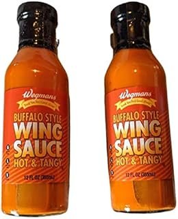 Wegmans Buffalo Style Hot & Tangy Wing Sauce, 12 Oz. (2 Pack)