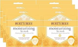 Burt's Bees 100% Natural Origin Moisturizing Lip Mask, Single Use Conditioning Lip Care , 1 Count (Package May Vary)