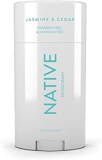 Native Jasmine & Cedar Deodorant, 2.65 Ounce - Paraben Free