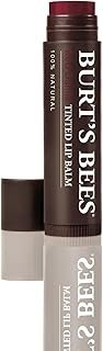 Burt's Bees 100% Natural Tinted Lip Balm, Red Dahlia with Shea Butter & Botanical Waxes – 1 Tube