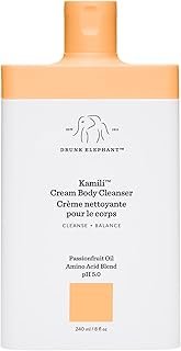 Drunk Elephant Kamili Cream Body Cleanser - 240 ml/8 fl oz - Sulfate-Free Body Wash - Clean Clinical Skincare - Cruelty-Free - Free of Essential Oils, Silicones, and SLS