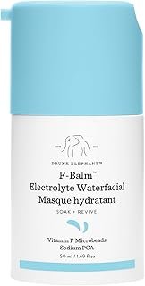 Drunk Elephant F-Balm Electrolyte Waterfacial - 50 ml/1.69 fl oz - Deeply Hydrating Overnight Face Mask - Clean Clinical Skincare - Cruelty-Free - Free of Essential Oils, Silicones, and Fragrance