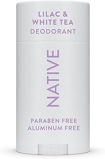 Native Deodorant Contains Naturally Derived Ingredients, 72 Hour Odor Control | Seasonal Scents for Women and Men, Aluminum Free with Baking Soda, Coconut Oil and Shea Butter | Lilac & White Tea