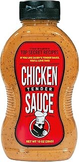 Todd Wilbur's Top Secret Recipes Chicken Tender Sauce (Like Zaxby's Zax Sauce) - For Chicken Fingers, Nuggets, Sandwiches, and Fried Shrimp - MSG & Gluten-Free, 10 Oz