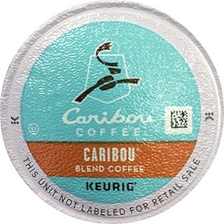 Caribou Coffee Caribou Blend, K-Cup Portion Pack for Keurig K-Cup Brewers (Pack of 80)