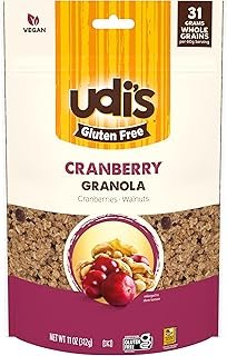 Udi's Gluten Free Cranberry Granola, 11 oz