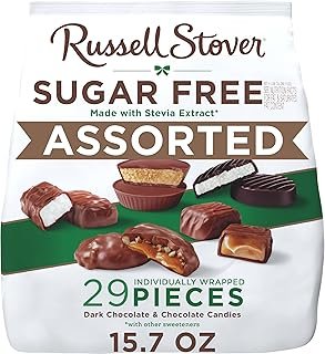 Russell Stover Sugar Free Assorted Chocolate Candy, 15.7 oz. bag