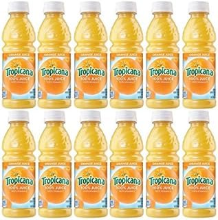 Tropicana Orange Juice, 10 Ounce (Pack of 12)