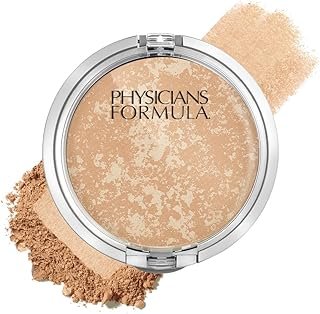 Physicians Formula Mineral Wear Talc-Free Face Powder, Light Coverage Mineral Makeup for Sensitive Skin – Buff Beige