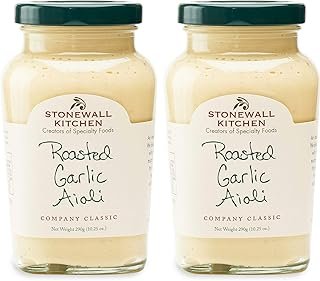 Stonewall Kitchen Roasted Garlic Aioli, 10.25 Ounce (Pack of 2)