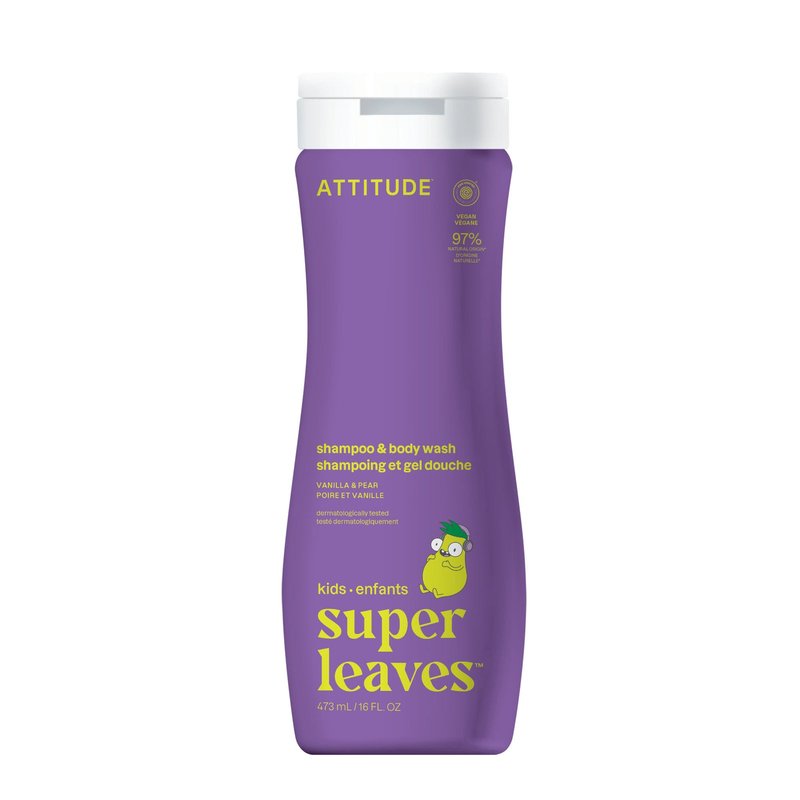 ATTITUDE 2-in-1 Kids Shampoo & Body Wash