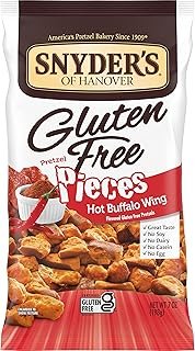 Snyder's of Hanover Gluten Free Pretzel Pieces, Hot Buffalo Wing, 7 Oz