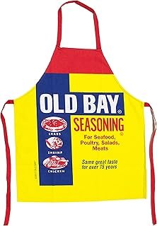 Old Bay Seafood Seasoning Can Logo Kitchen Apron