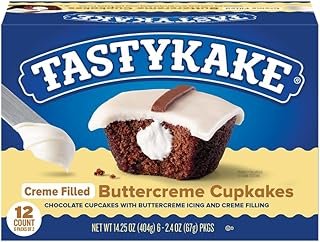 Tastykake Buttercreme Creme-Filled Chocolate Snack Cakes (Pack of 2)