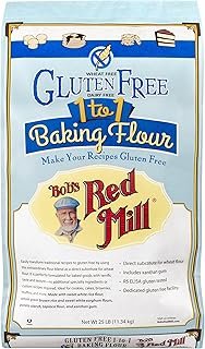 Bob's Red Mill Gluten Free 1-to-1 Baking Flour, 25 Pound