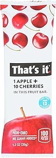 That's It Apple + Cherry Fruit Bar, 1.2 Ounce