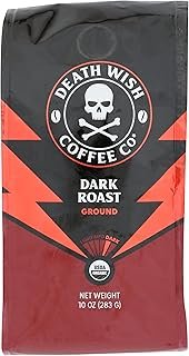 Death Wish Coffee Coffee Grnd Dark Roast 10 OZ