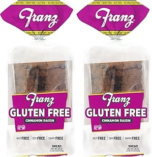 Franz Bakery Gluten Free Cinnamon Raisin Bread - 2 Pack (2 x 20oz)