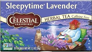 Celestial Seasonings Tea Herbal Sleepytime Lavender, 20 Count