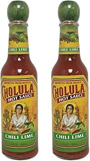 Cholula Hot Sauce, Chili Lime Gluten Free Mexican Spice Blend - 5 oz, 2 Pack Bottles