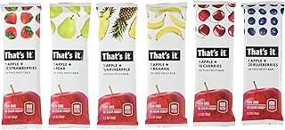 That's It Super Sampler, Pack of 24 (Apple With Blueberry, Strawberry, Pineapple, Pear, Cherry, Banana)