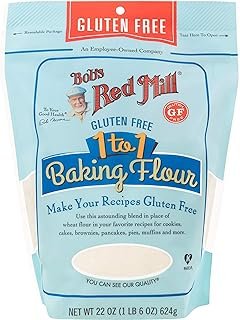 Bob's Red Mill Gluten Free 1-to-1 Baking Flour, 22-ounce
