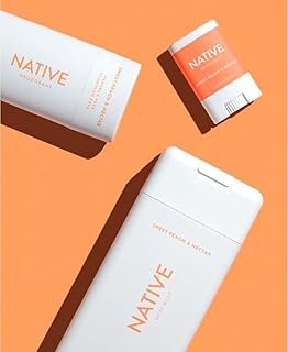 Native Sweet Peach & Nectar Travel Deodorant and Body Wash Set