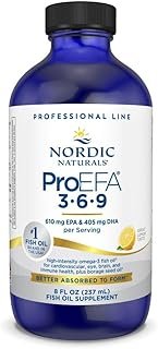 Nordic Naturals ProEFA 3-6-9, Lemon Flavor - 8 oz - 1270 mg Omega-3 - EPA & DHA with Added GLA - Healthy Skin, Cognition, & Positive Mood - Non-GMO - 48 Servings
