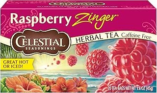 Celestial Seasonings Raspberry Zinger Tea, 20 ct