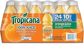 Tropicana 100% Orange Juice, 10 oz, 24 ct