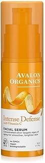 Avalon Organics Intense Defense with Vitamin C, Facial Serum 1 oz