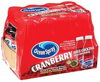 Ocean Spray Cranberry Juice - 12/15.2 oz. btls.