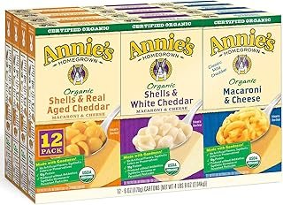 Annies Home Grown Organic Mac & Cheese, 12Count