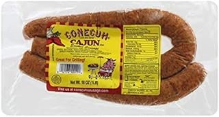 Conecuh Cajun Smoked Sausage 16 Oz (8 Pack)