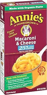 Annie's Homegrown Macaroni & Cheese - Lower Sodium - 6 oz - 3 Pack